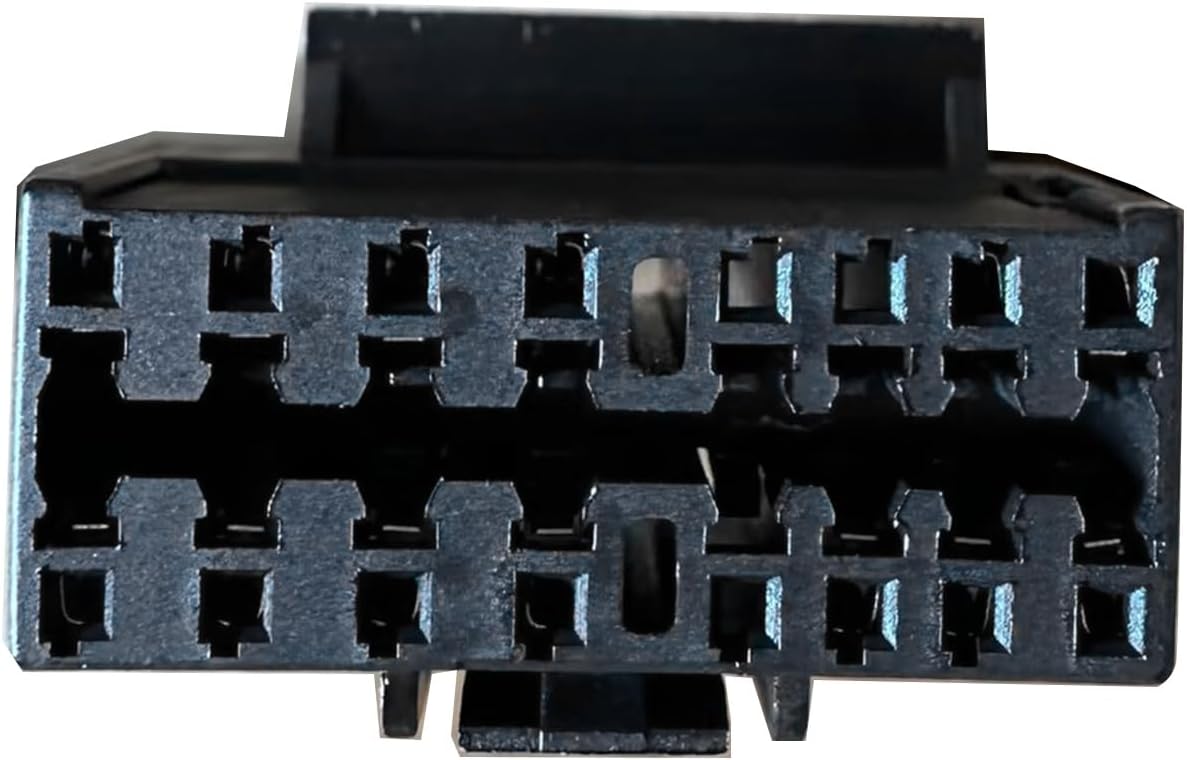 TNNOKL 16 Pin Plugs Car Stereo Radio Music Player Cable Player Adapter Wiring Harness Connector Replacement Essential