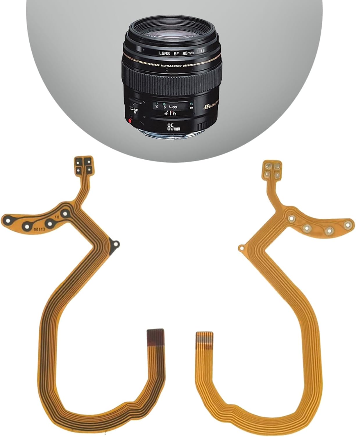 YWLUUOO 28-90mm Precisions Exposure Control Apertures Line for Lens FPC Easy Installation Lens Repair Flexible Line