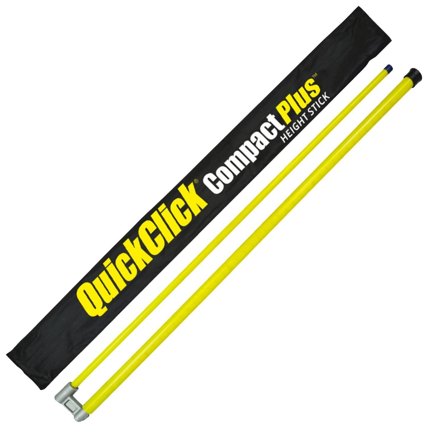 Quickclick Compact Plus Load Height Measuring Stick - Measures Up to 15 Feet - Measure Your Load Before You Hit The Road™