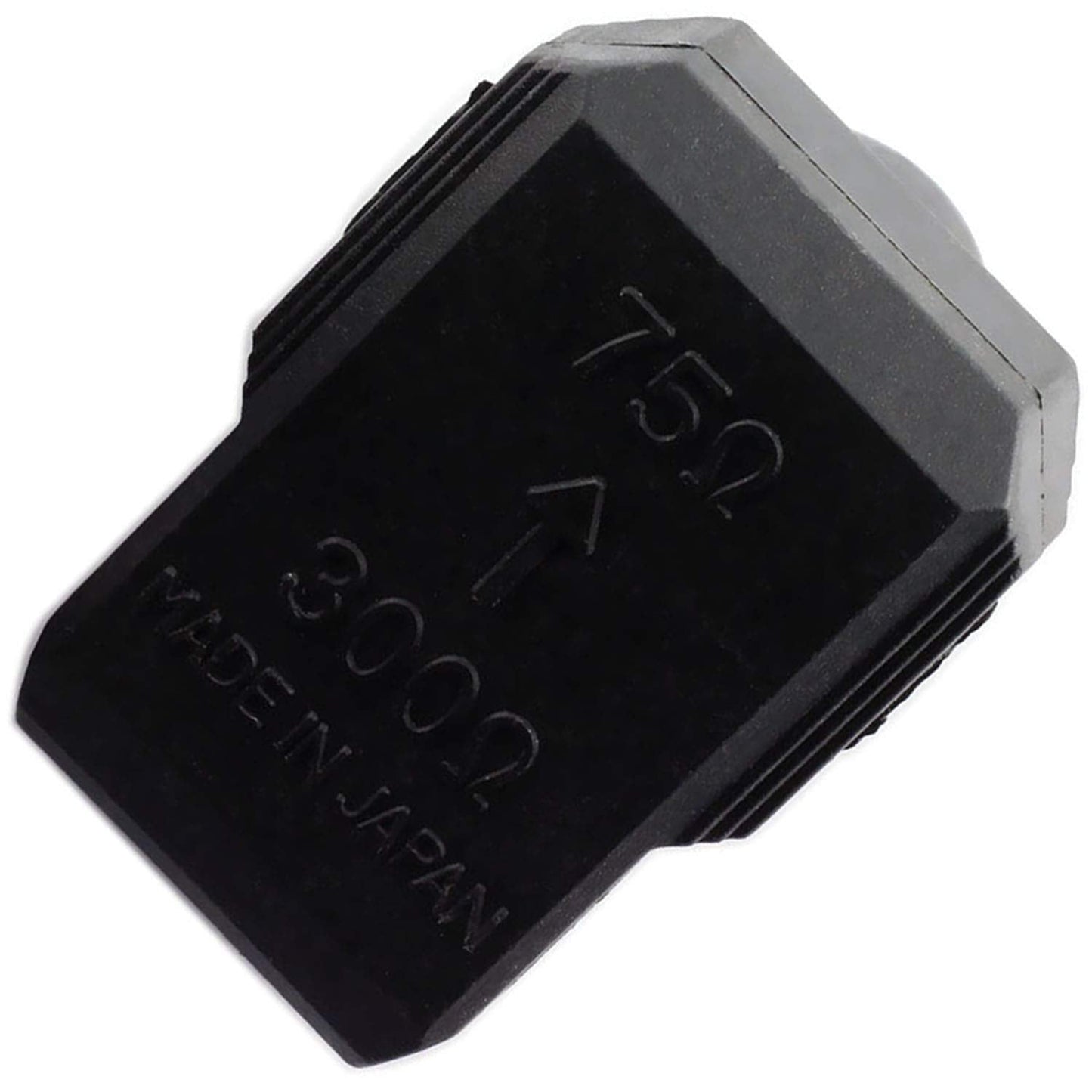 E-outstanding 2PCS 300 75 Antenna Matching Transformer Connector Ohm to Ohm Quick Push-On Plug UHF VHF FM Converter
