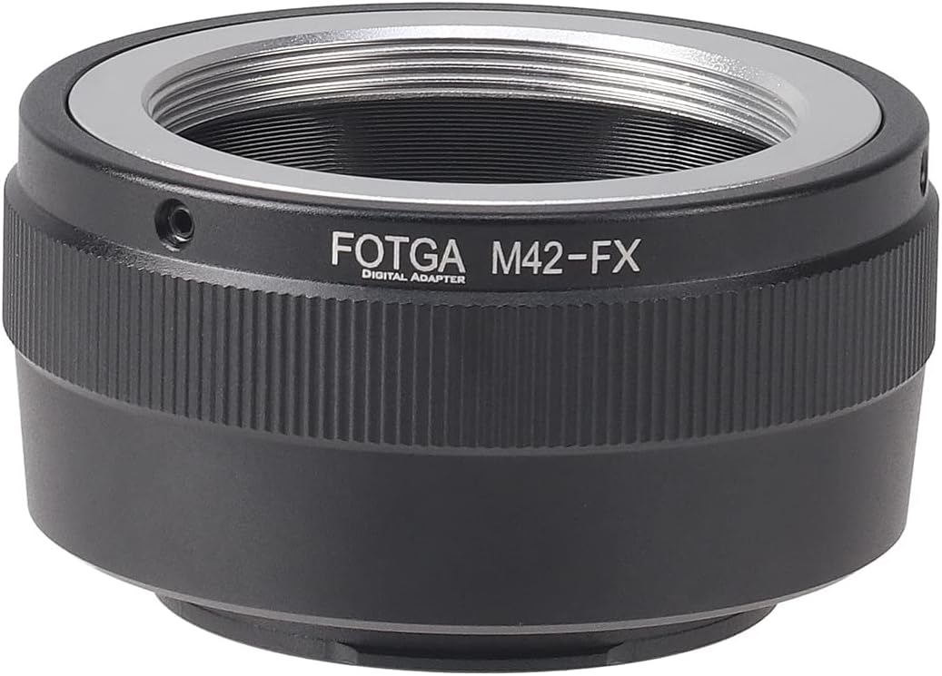 FocusFoto M42-FX M42 42mm X-H2,X-H2S,X-T5,X-T4,X-T3,X-E4,X-T200,X-T100,X-T30 II,X-T20,X-Pro3,X-Pro2,X-S10 Adapter