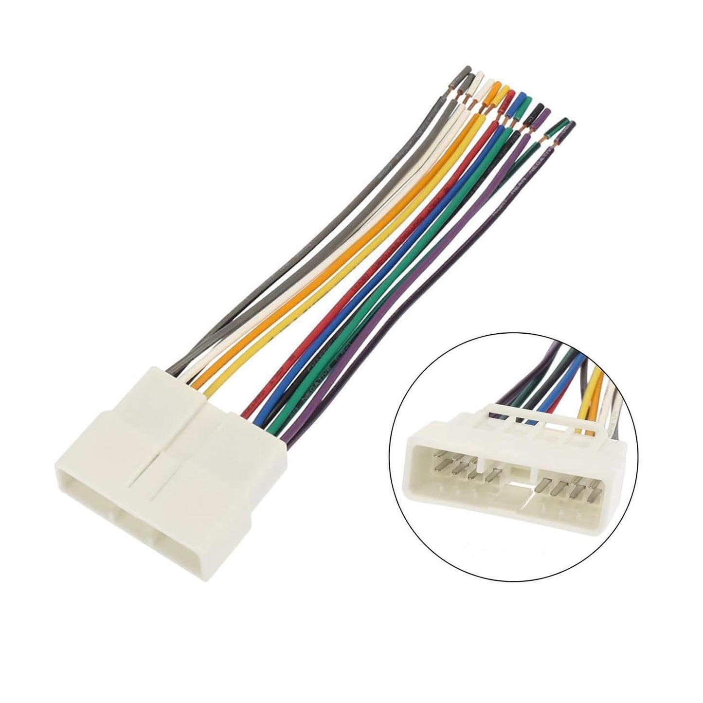 MAGIC MOTO 70-1720 Car Stereo Radio Wiring Harness Wire Adapter Plug for Acura Integra Legend NSX RL TL for Honda