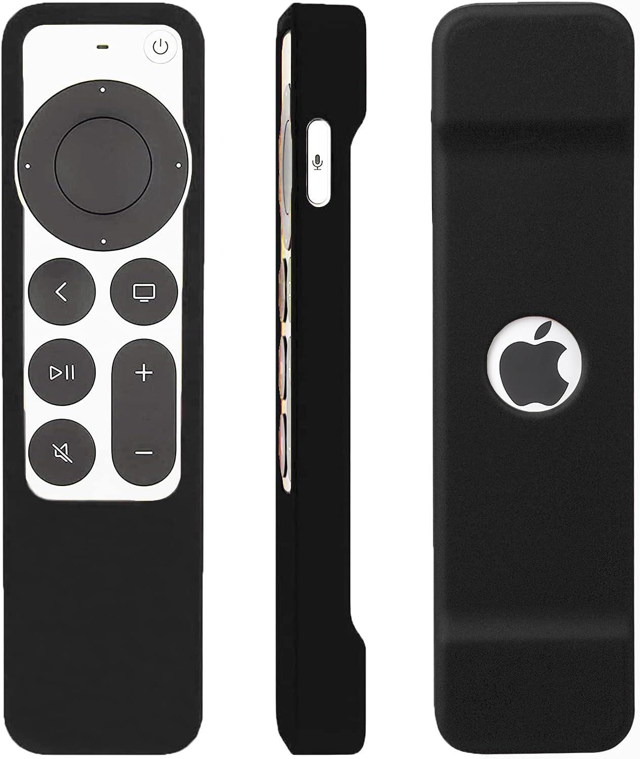 TOKERSE 4K 2021 2022 4K (2nd 3rd Case Compatible with Apple TV Siri Remote - Soft Silicone Remote Case Cover Sleeve