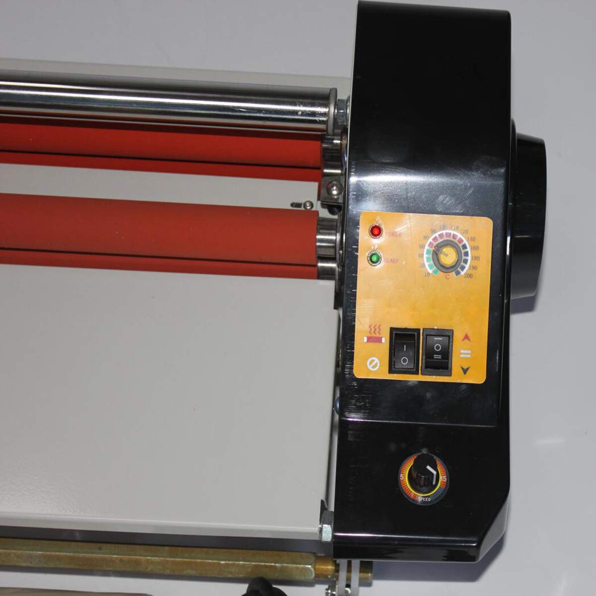 13.6" Laminating Machine, SHengwin Hot and Cold Roll Laminator 110V Thermal Roll Laminating Machine for Single/Dual Sides A3/A4 Paper Lamination