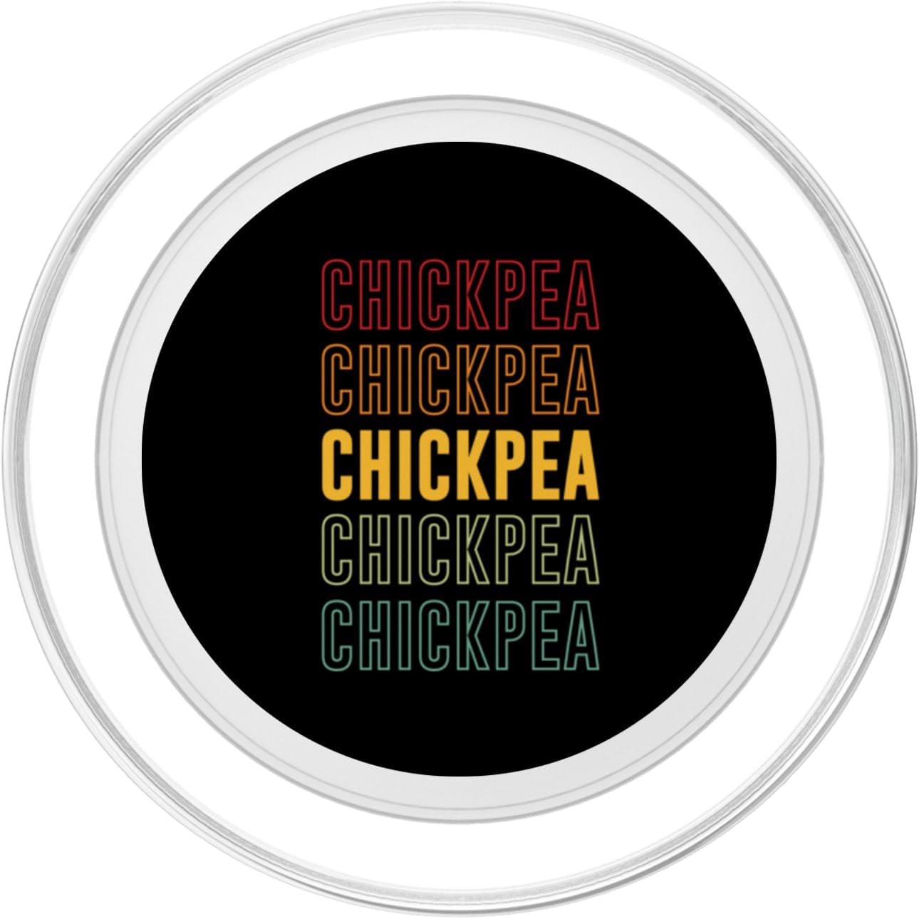 Chickpea Apparel Chickpea Rainbow PopSockets PopGrip for MagSafe