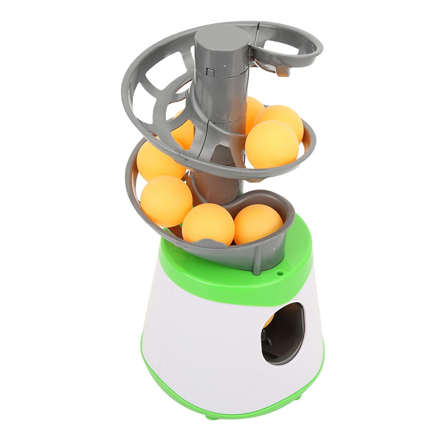 Yosoo Health Gear Table Tennis Robot Automatic PingPong Ball Launcher, Portable Table Tennis Trainer Machine with 10 Balls for Beginners, PingPong Ball Serve Machine for Training Practising