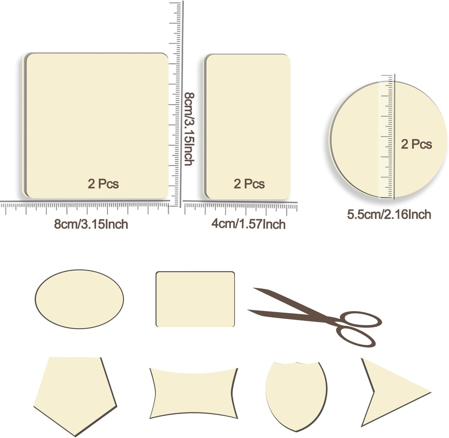 10Pcs Heavy Duty Dash Cam Sticky Pads and Windshield Electrostatic Film,Heat Resistant Double Sided Sticky Tape for GPS