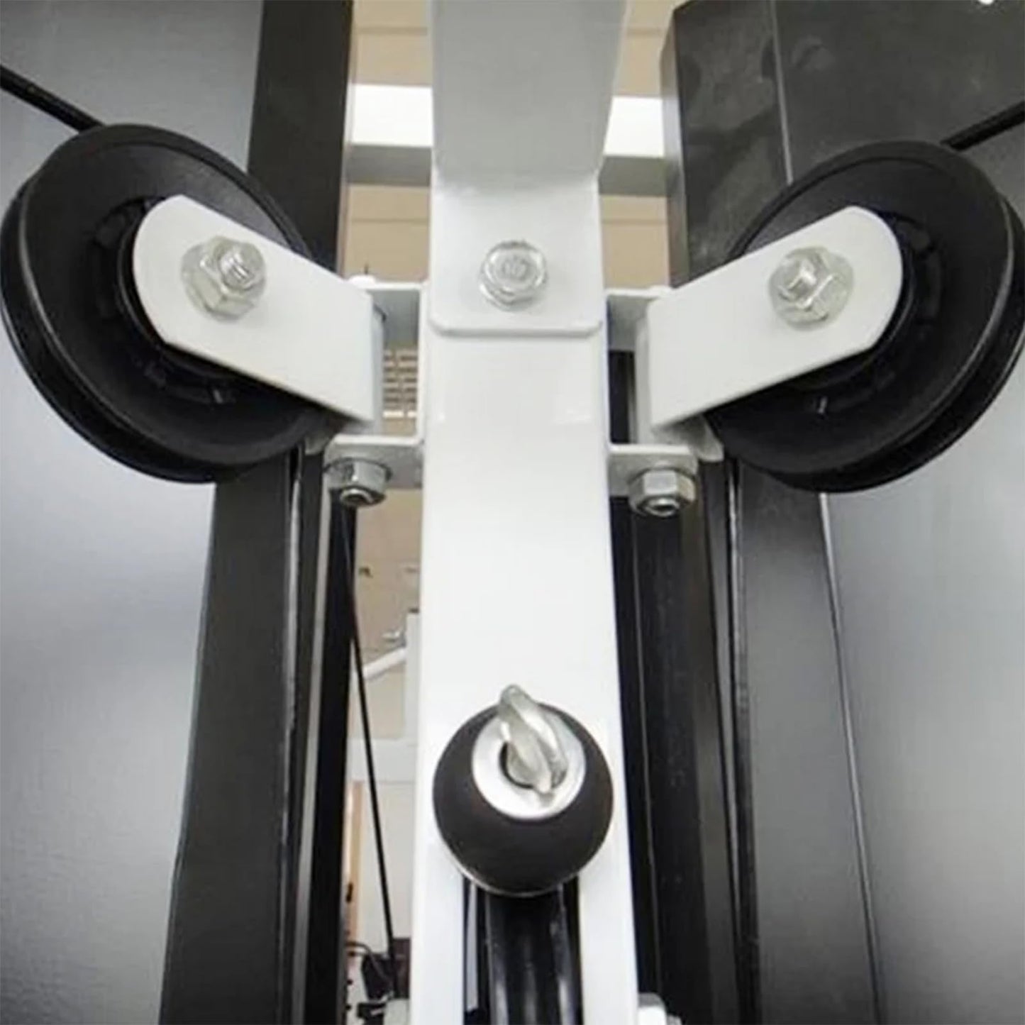 2PCS Pulley Wheel for Gym Equipment，Universal Nylon Bearing Pulley Wheel Replace，Pulley System Gym Workout，Pulley System Gym Workout，Wearproof Abration Bearing Pulley，Gym Equipment Part Cable Machine