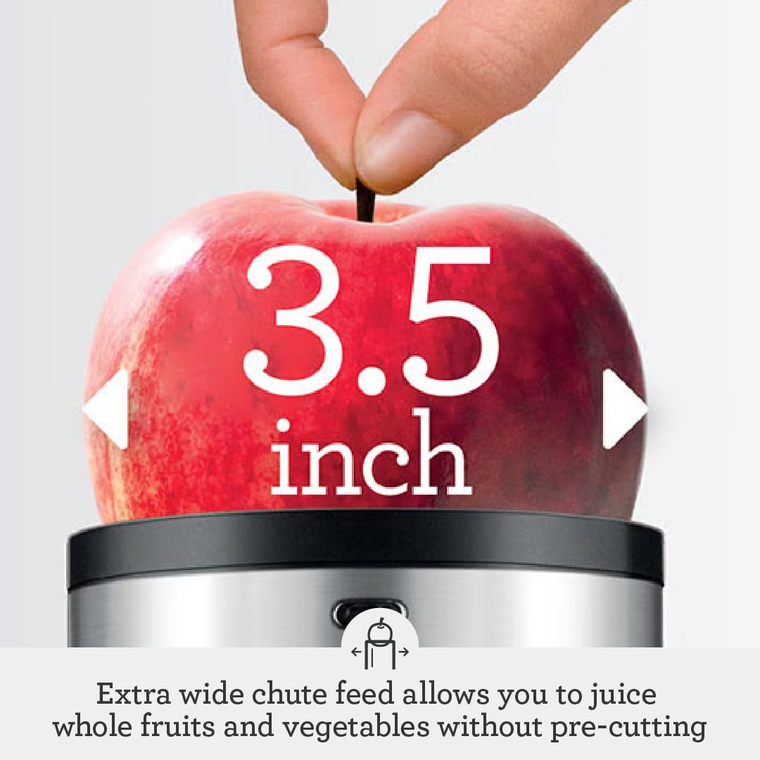Breville BJE830BSS Juice Fountain Cold XL, 70 fl oz, Brushed Stainless Steel