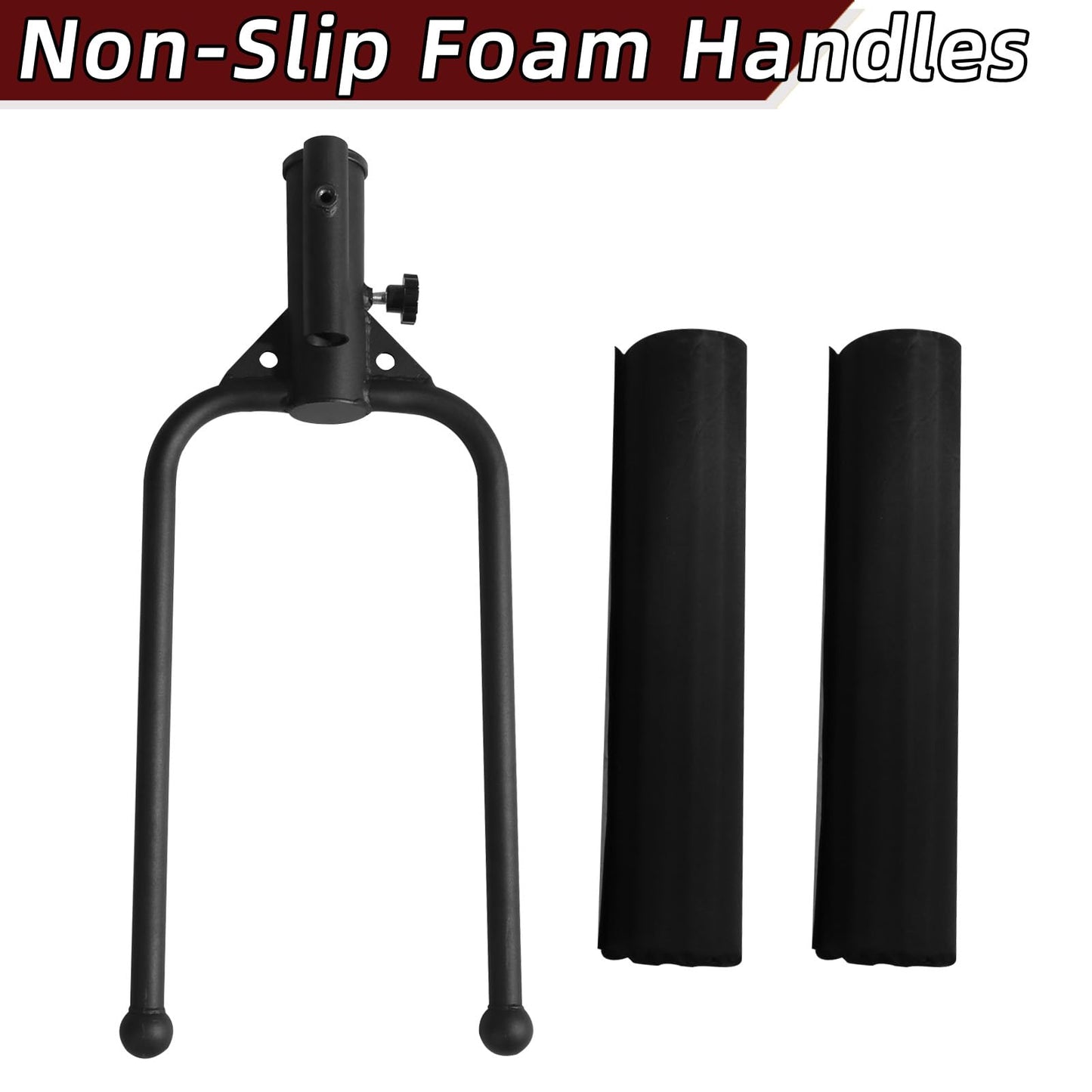 LTTGX Viking Press Handle Landmine Attachment: T-Bar Row Landmine Attachment for 2-Inch Olympic Barbell - Barbell Grips Gym Home Equipment for Build Arm Shoulder Back Muscles