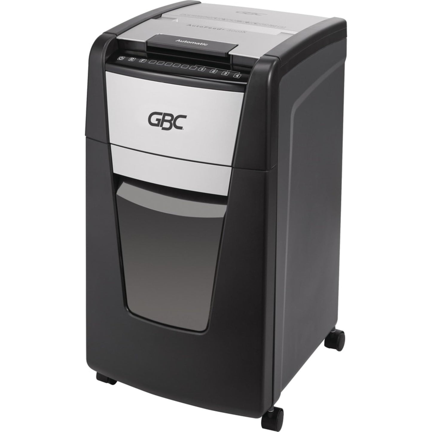GBC Paper Shredder, Auto Feed+, 300 Sheet Capacity, Super Cross-Cut, Office Shredder, 300X (WSM1757608)