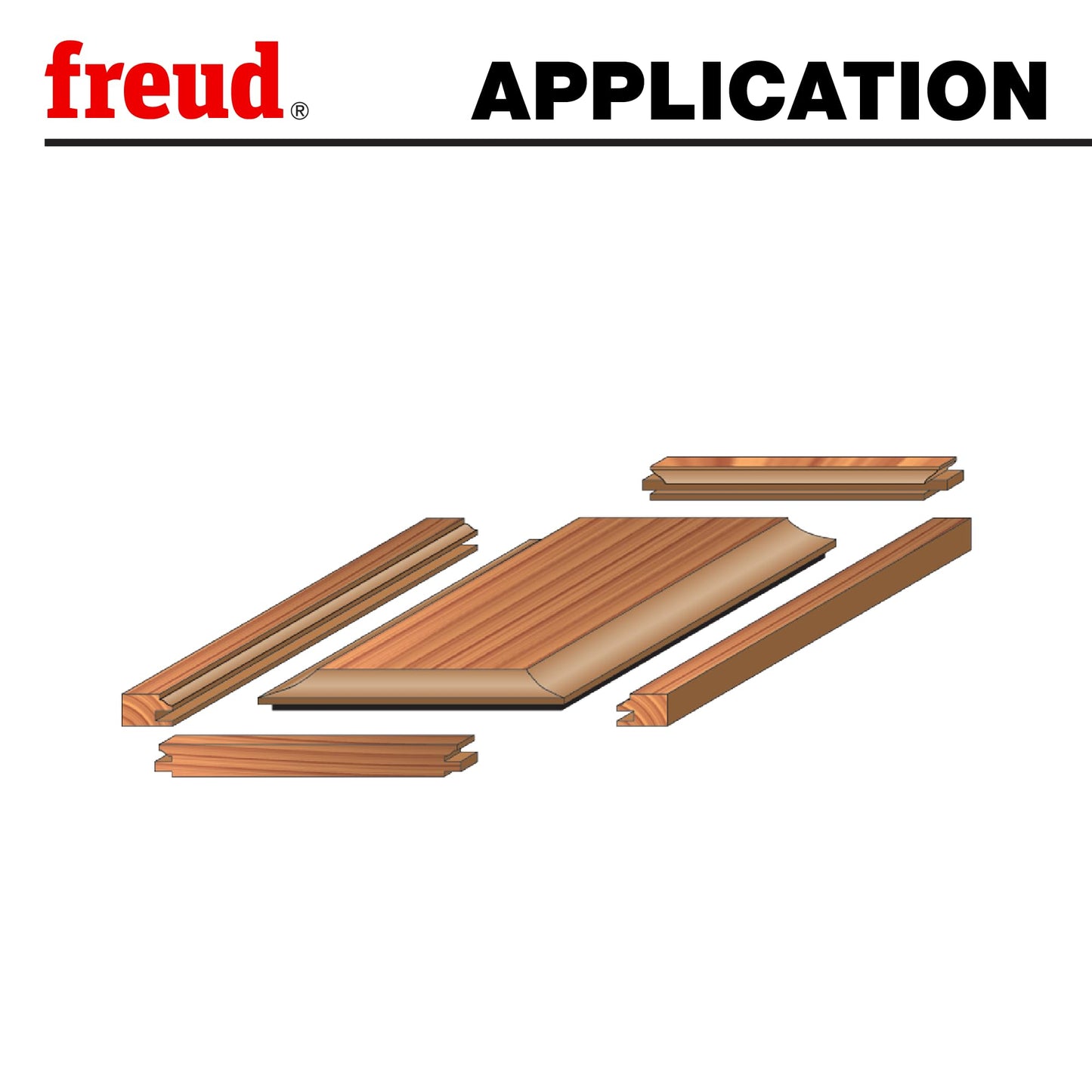 Freud 97-158: 3 Piece Premier Adjustable Cabinet Bit Set