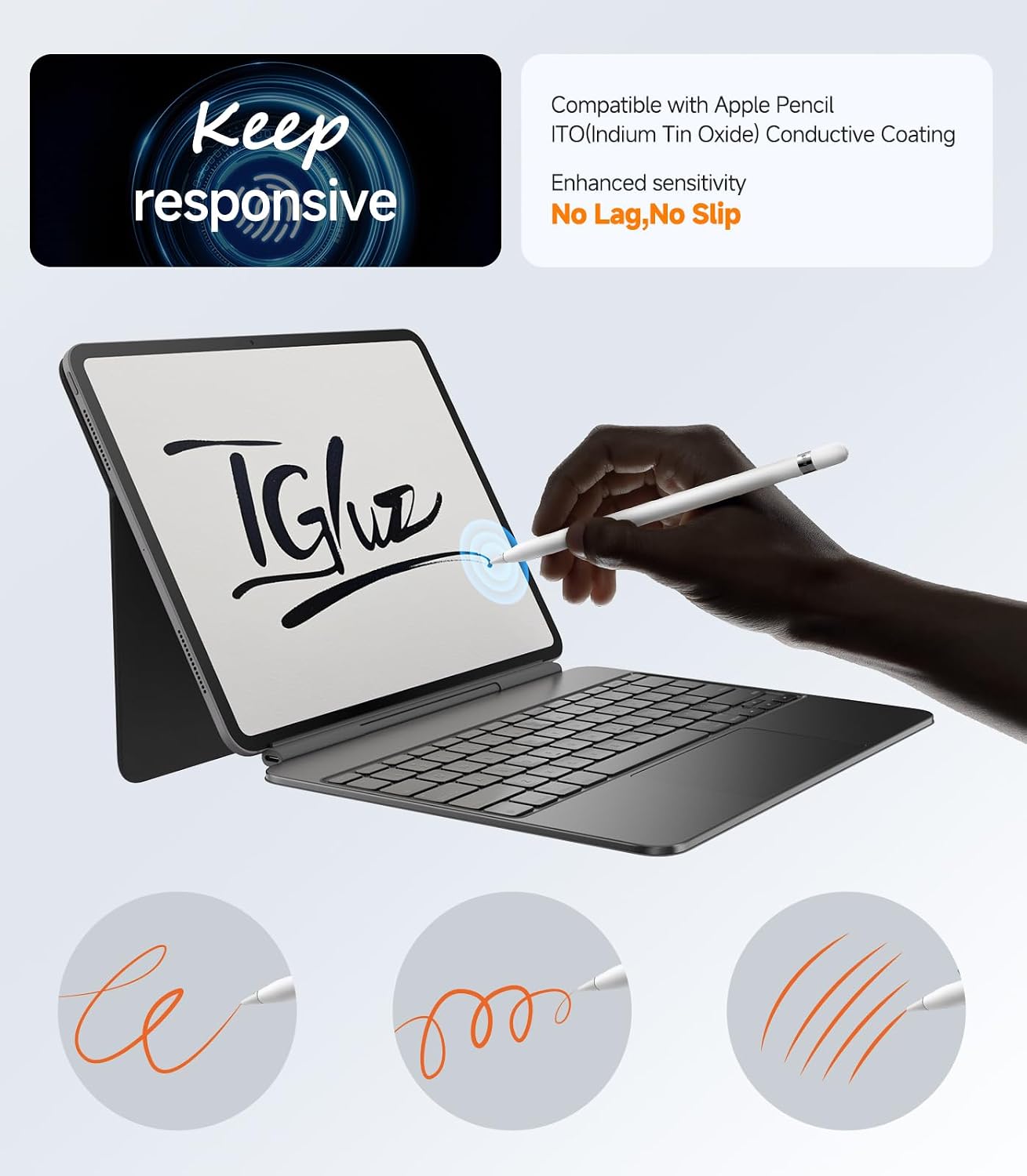 2 Pack 10.2-inch(9th/8th/7th 9H+ Box[12FT iGluz for iPad Gen.) Tempered Glass Screen Protector with Easy-Install