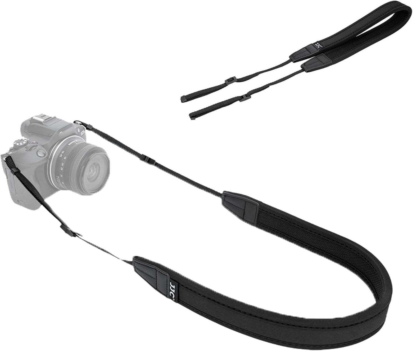R50V R50 R100 M50 23.6-43.3" JJC Neck Strap for Canon EOS Mark II Nikon Sony Fujifilm Mirrorless Cameras, Adjustable