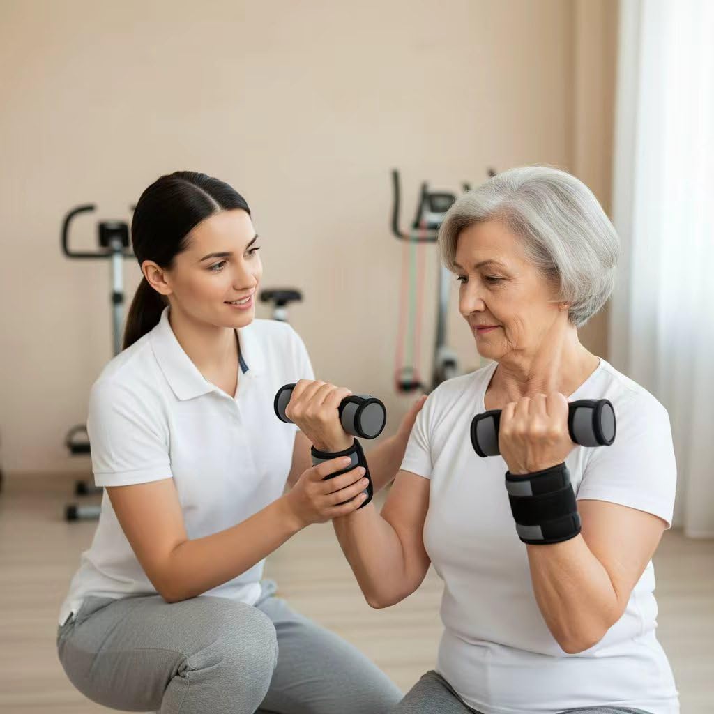 ZC FLYYD Soft Dumbbell Hand Weight (1Set=4lbs*2Gray)