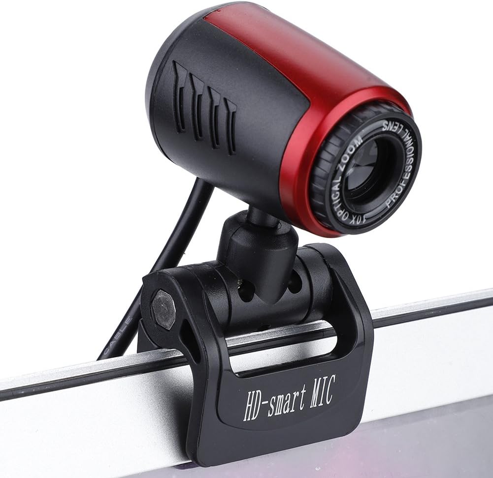 Mugast 16MP 360 60 USB Webcam with Microphone, Web Camera with Rotation of Horizontal and Vertical for Both Laptop