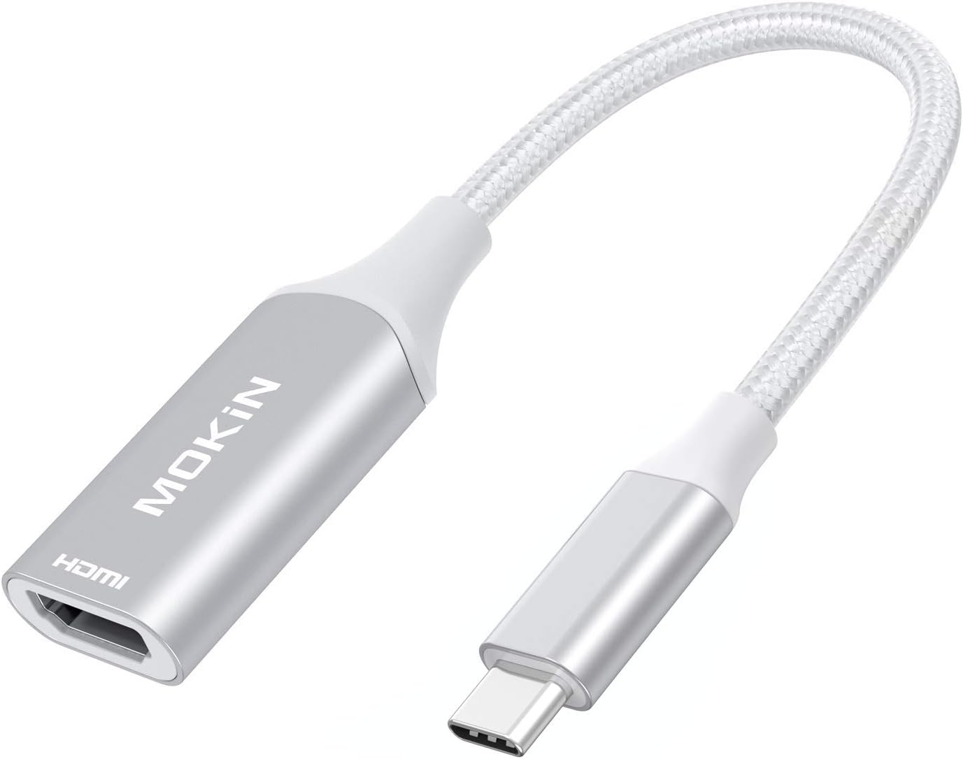 4K 3) 2019/2018, S9/S8, 13, 7 USB C to HDMI Adapter Cable, MOKiN USB-C Type C (Thunderbolt to HDMI Adapter for MacBook