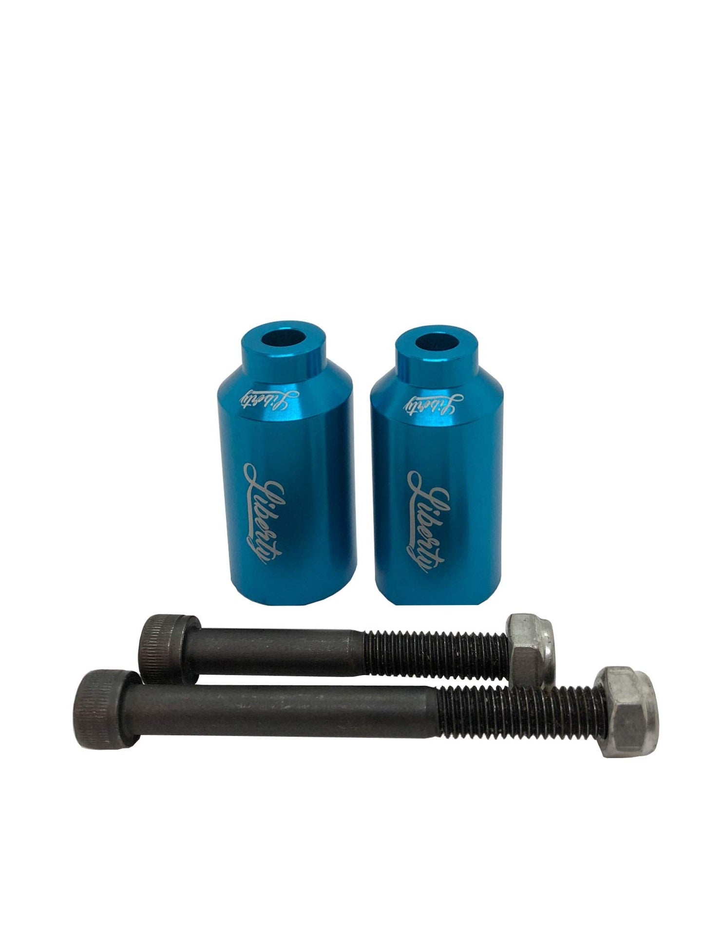 Liberty Pro Scooters - Aluminum Pegs with Axles (Light Blue)