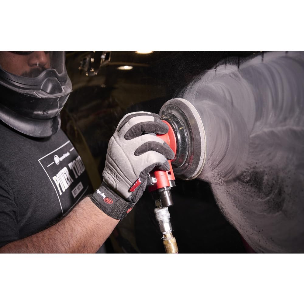 Ingersoll Rand 5152-5-HL - 5" Random Orbital Air Sander, 3/32 Orbit, Hook & Loop, 12,000 RPM, 0.3 HP