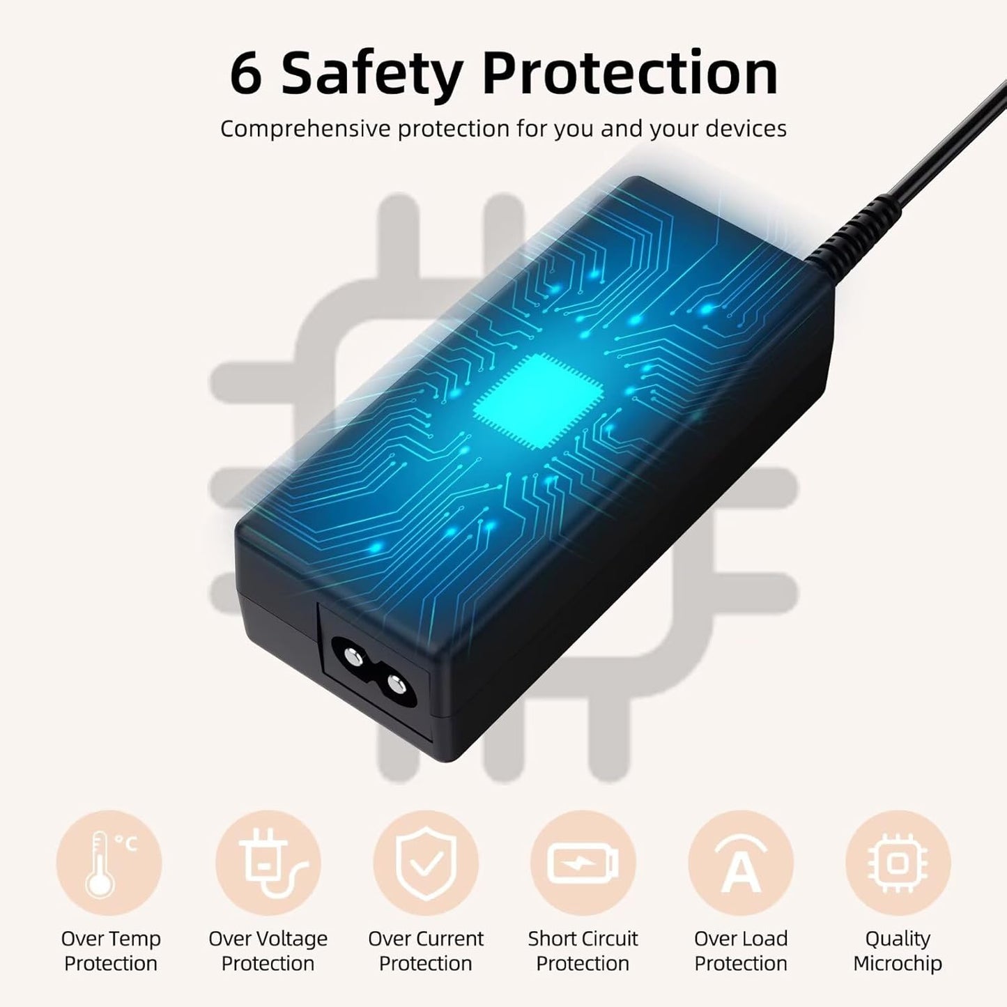 DHJWKFEDH 9V MPA-690A AC Adapter Charger Power Supply Cord Compatible with Nortech Media DVD Player
