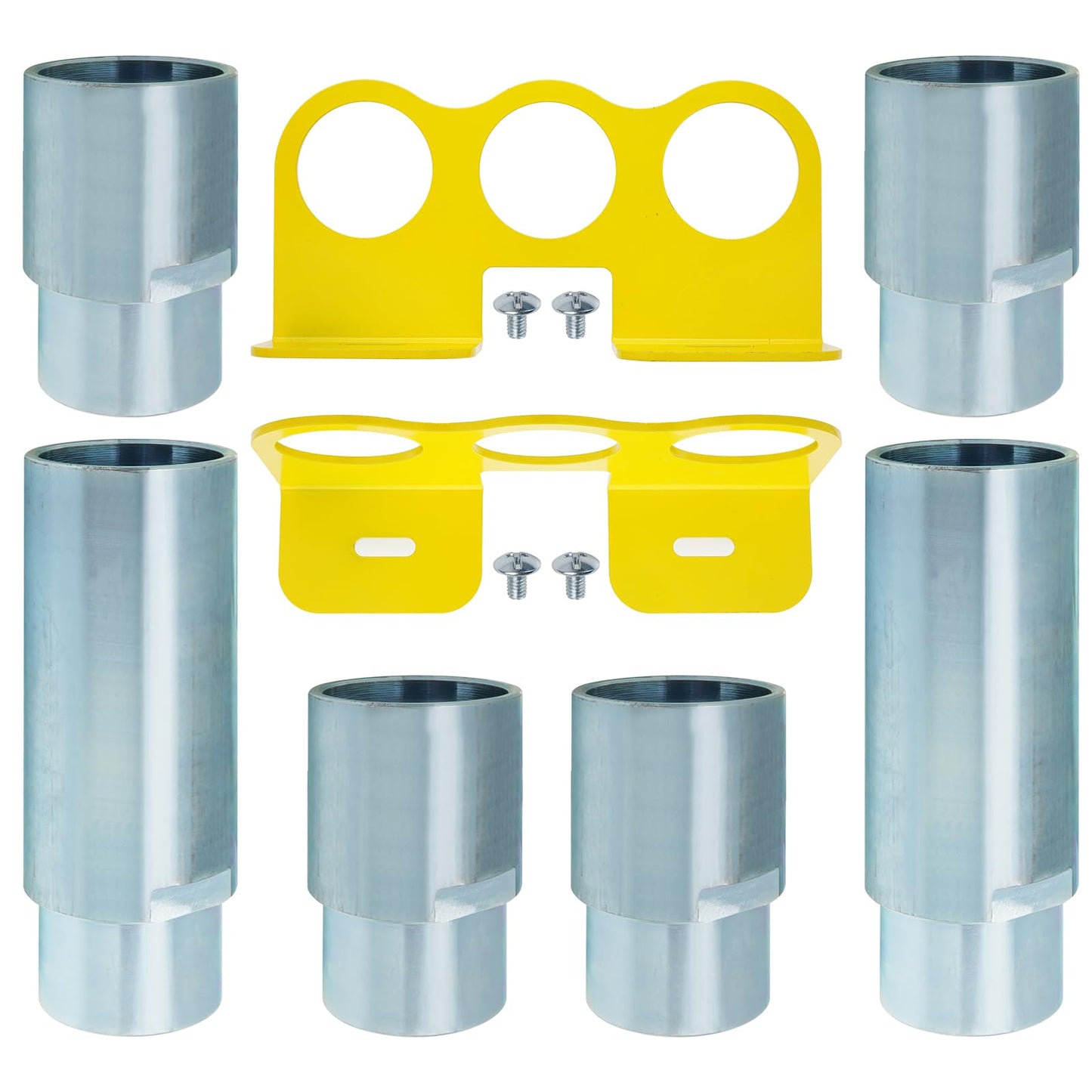 10315 Stack Truck Adapter Kit Compatible with Challenger Lift CL10 E10 VS10, Includes (4) 3" & (2) 6" Stack Adapters with Organizer, for Challenger Two Post Automotive with 2.36" (60mm) pin Dia