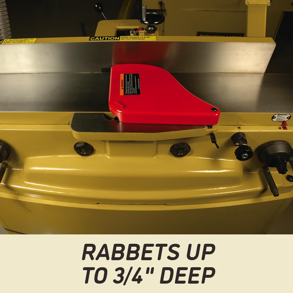 Powermatic 16-Inch Parallelogram Jointer, Helical, 7.5 HP, 230/460V 3Ph (PJ1696)