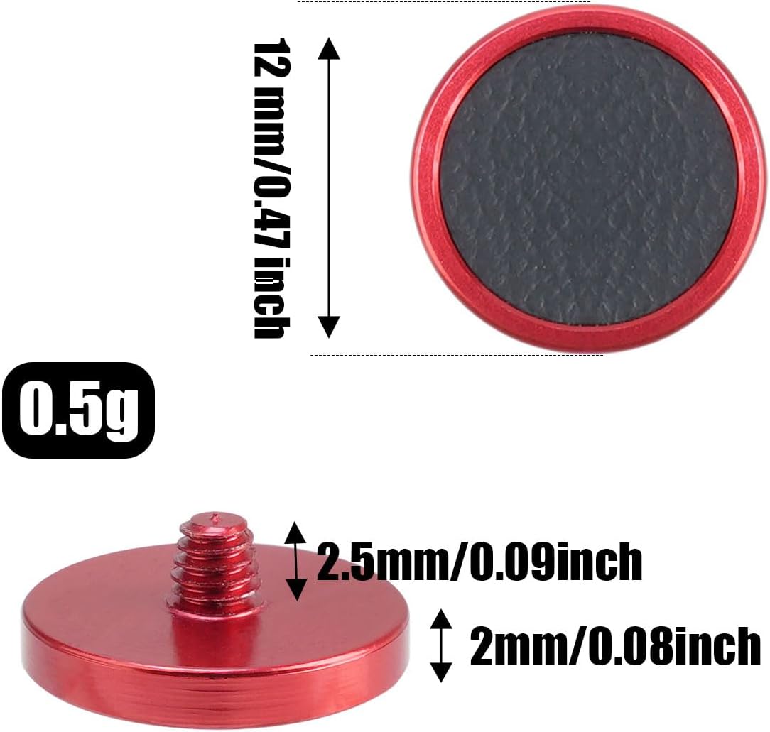 FocusFoto 2-Pack X-M5 X-T50 X100VI X-T5 X-T4 X-T3 X-T30 X-E3, M10 M9 M8 M7 Camera Shutter Button PU Leather Soft