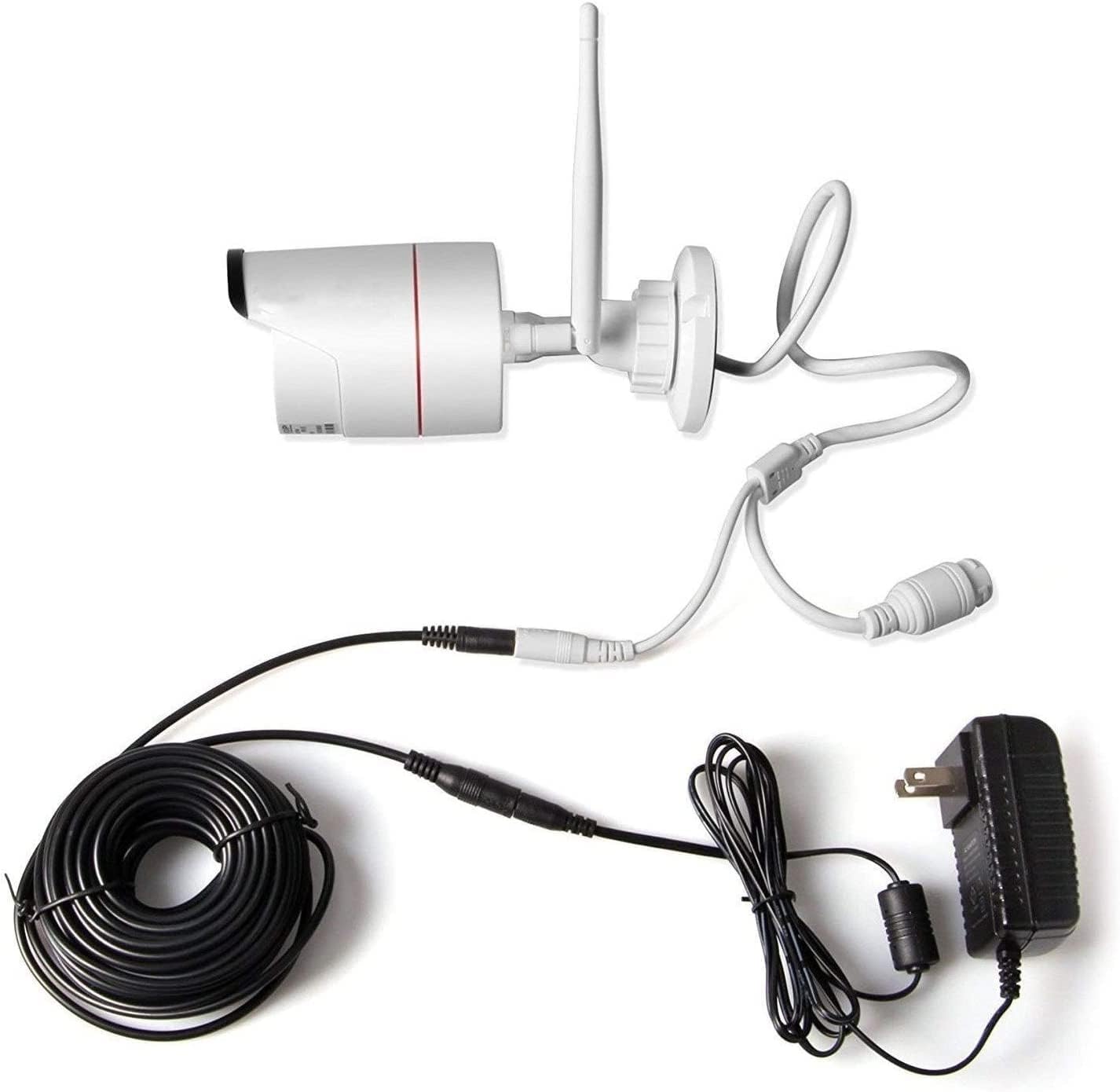Vanxse 10Meters-33FT 12v 2.1x5.5mm Dc CCTV Power Extension Cable Power Cord for CCTV Security Camera WiFi IP