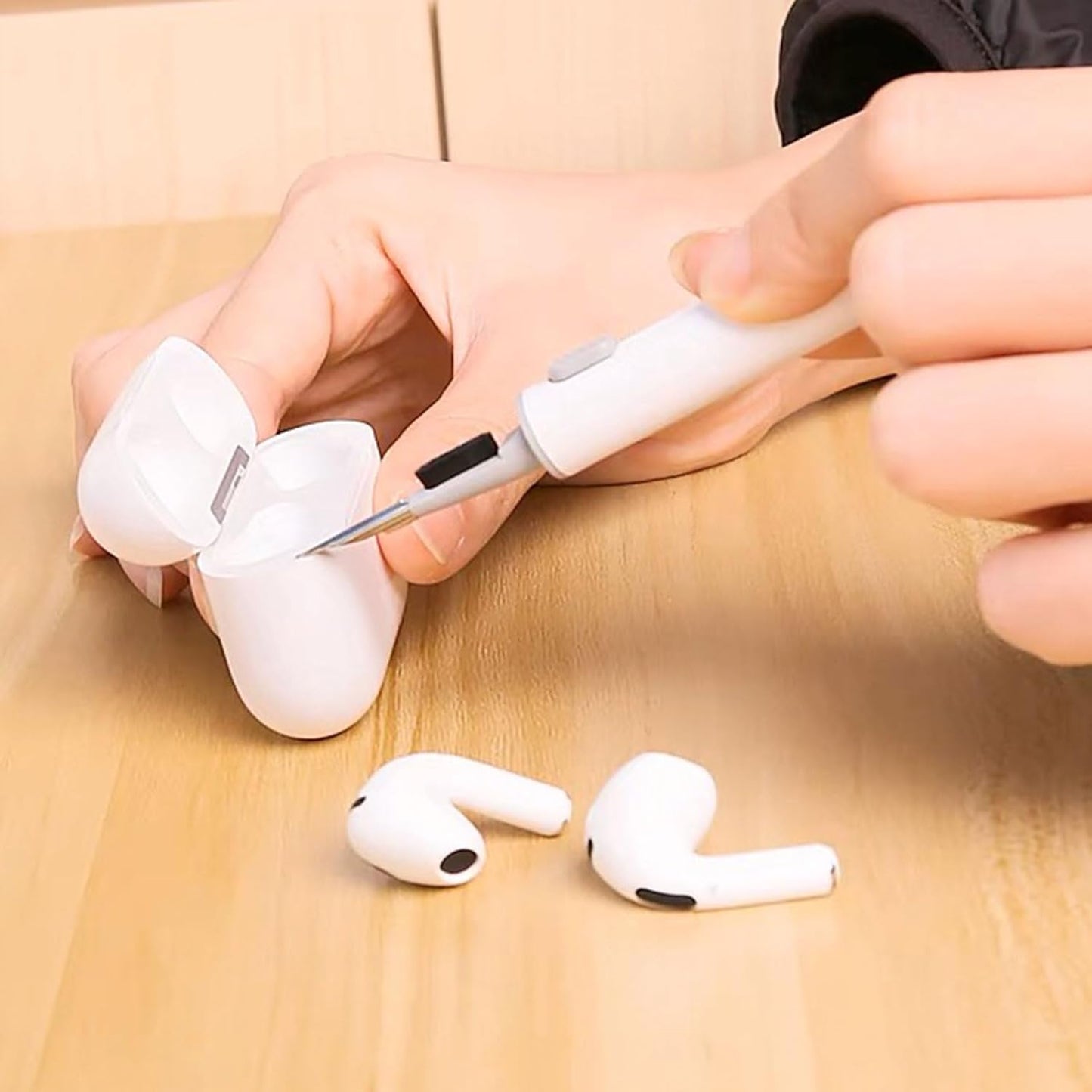 KILOW 1 2 3 16 15 Cleaning Kits for Airpods Pro Multi-Function Cleaner Pen Soft Brush for Bluetooth Earphones Case