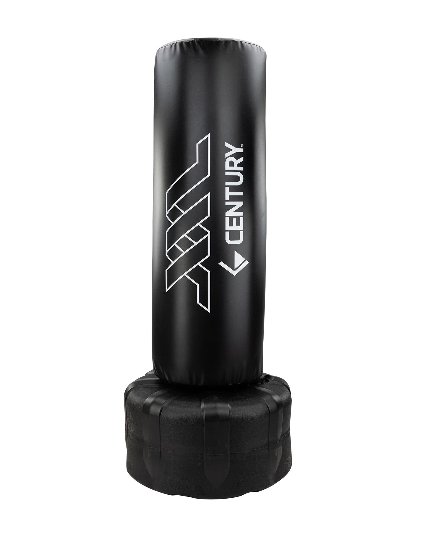 Century Wavemaster XXL Freestanding Punching Bag with Base for Boxing, Kickboxing, and Martial Arts Training, Black
