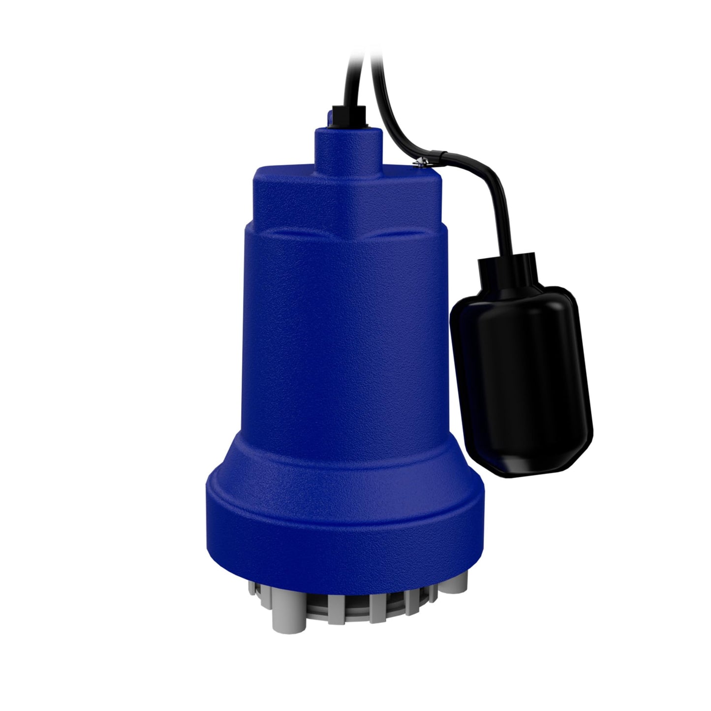 JACKEL SUM500CIT 1/2 HP 5160 GPH Cast Iron Submersible Sump/Effluent Pump with Tethered Float Switch and Piggy-Back Power Cords