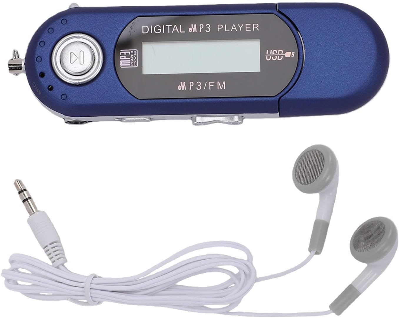 EBTOOLS MP3 MP3 32GB Player, Retro Digital Music Player with LCD Display Supports WMA Formats Auto Shutdown