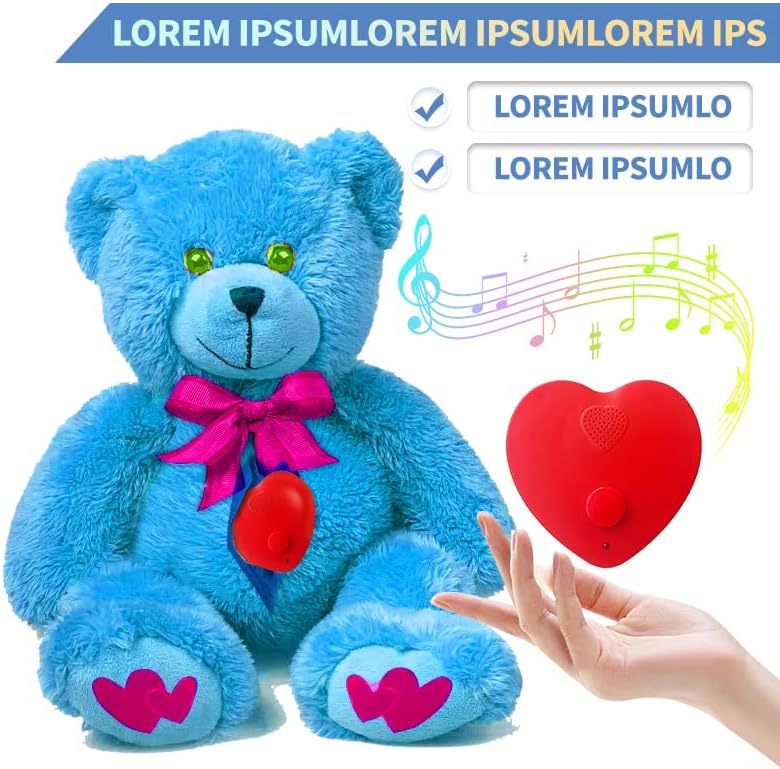 XLW 16min Voice Recorder for Stuffed Animals,Personal Voice Message Recordable Sound Recorder Chips Module for Mother's