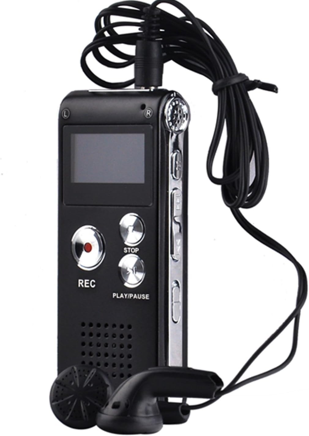 2015 4G 4GB 650HR MP3 Cred-Deal Steel New Digital Audio Voice Recorder Dictaphone Player FM