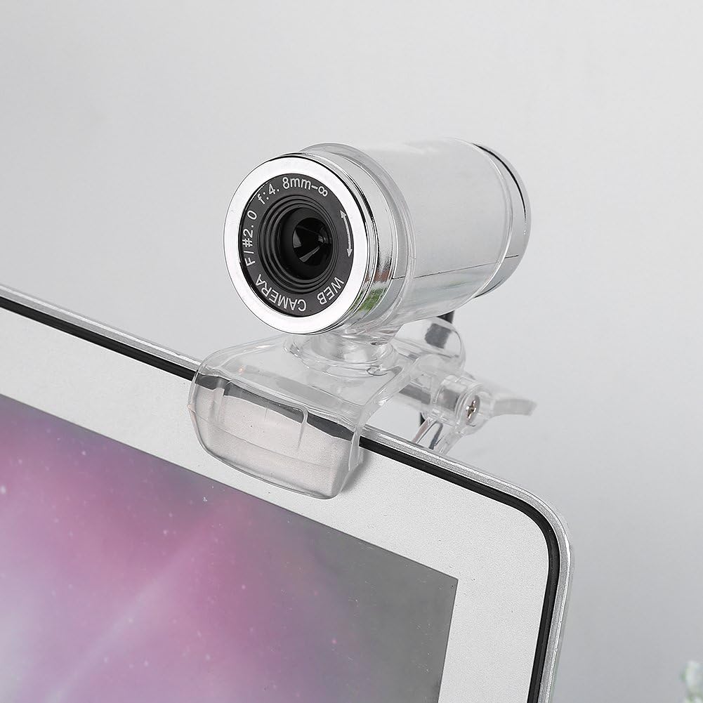 ANGGREK 720P CMOS 360 12 Night-Vision Webcam for Live Streaming Clip-on USB Pro Web Camera Desktop Webcam