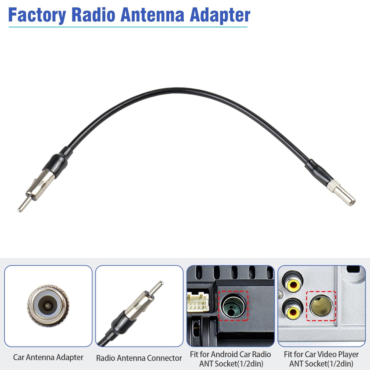 Buick,14Pin 16Pin Radio Wiring Harness Antenna Compatible with Chevrolet Chevy Sierra Silverado Express Suburban