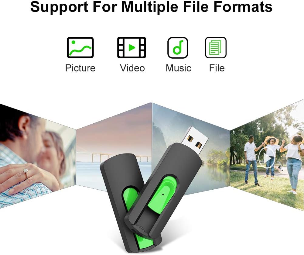 Aiibe 128GB 128 2.0 128GB 128G Flash Drive USB Flash Drive GB Thumb Drive USB Memory Stick Zip Drive Backup Jump Drive