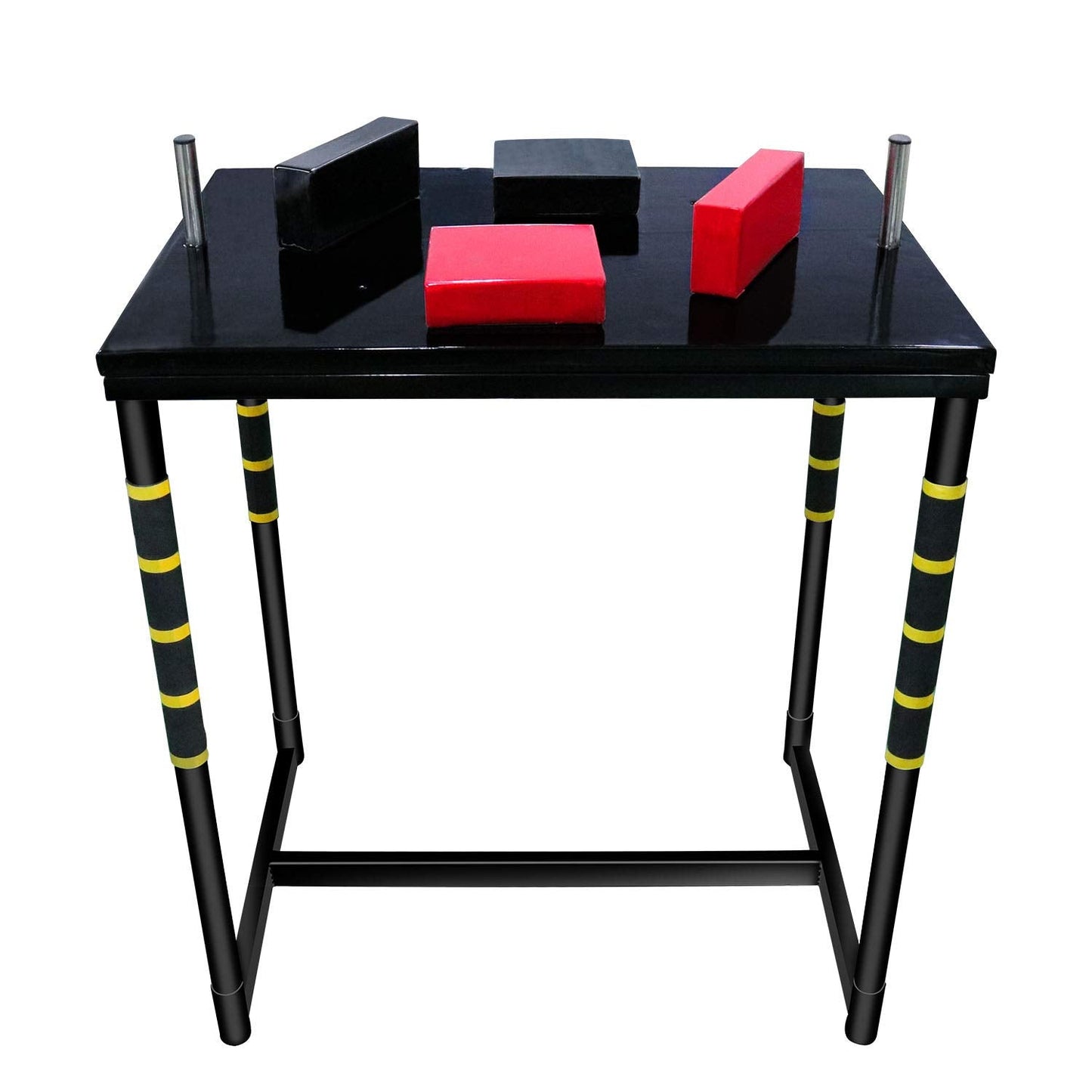 INNOLIFE Standard Arm Wrestling Battle Table, Arm Wrestling Table with Adjustable Pads for Home & Gym