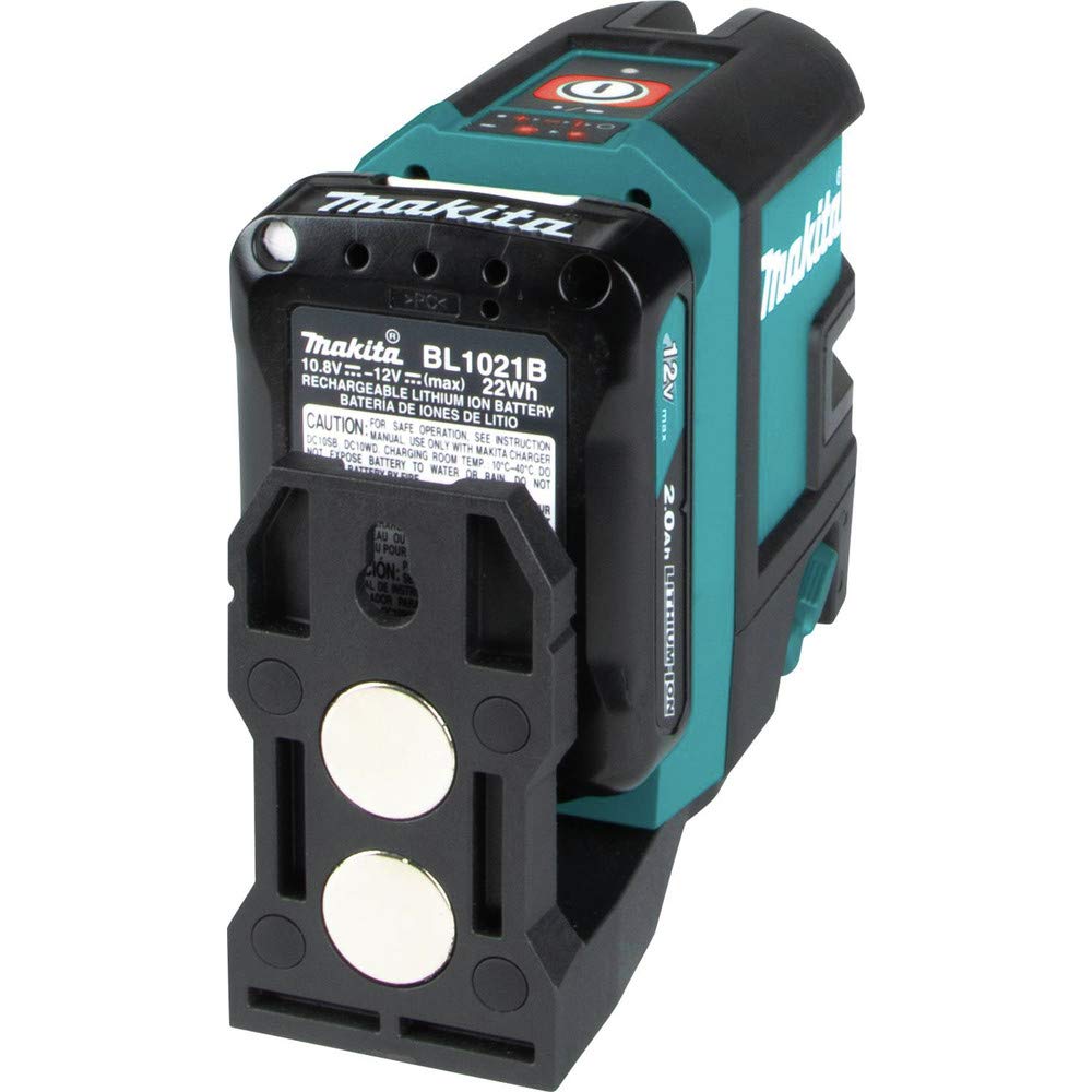 Makita SK105DNAX 12V max CXT® Lithium-Ion Cordless Self-Leveling Cross-Line Red Beam Laser Kit (2.0Ah)