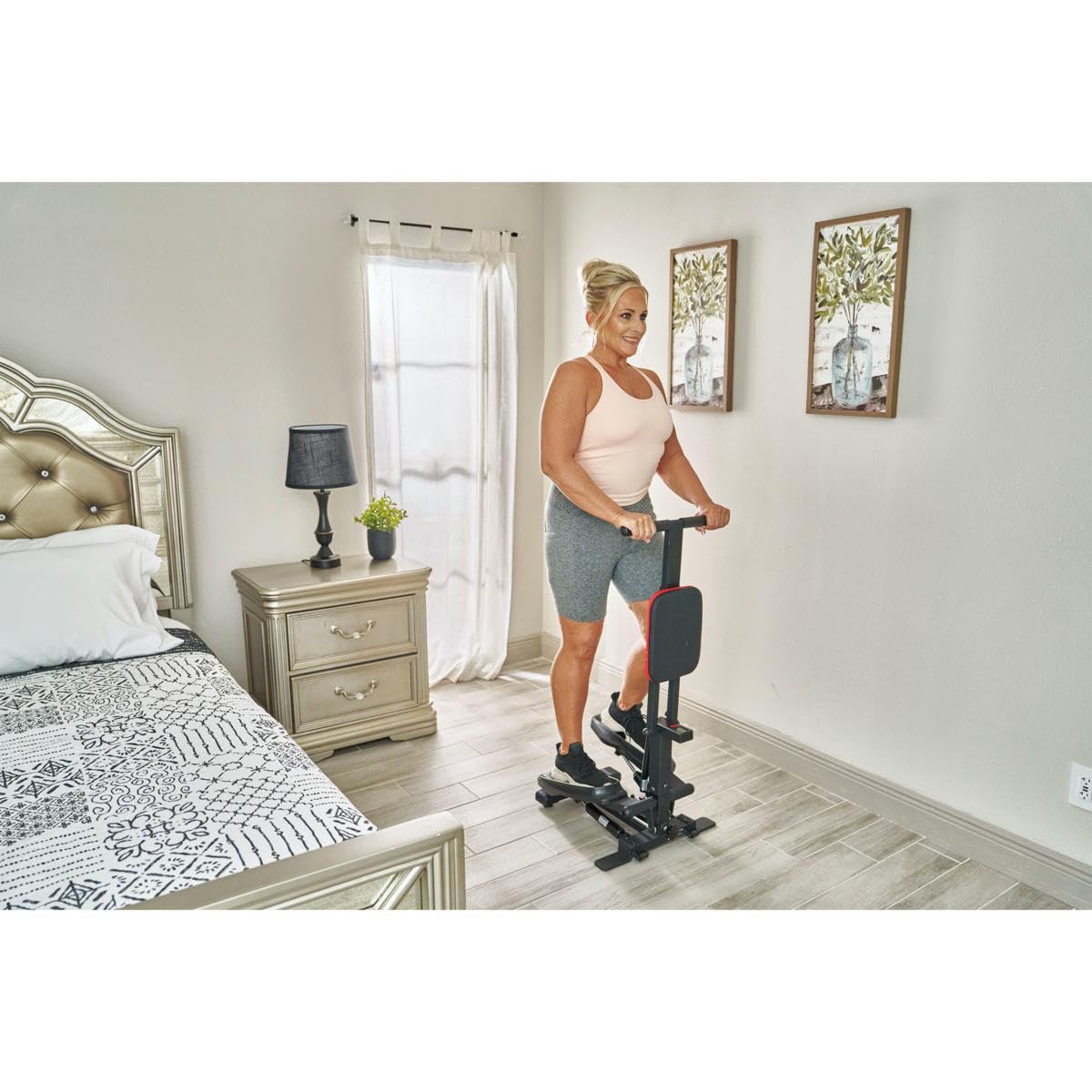 Echelon Flex Total Body Workout Machine – 3-in-1 Home Gym Stepper, Squat Assist & Upper Body Trainer, Adjustable Resistance, Foldable Fitness Equipment