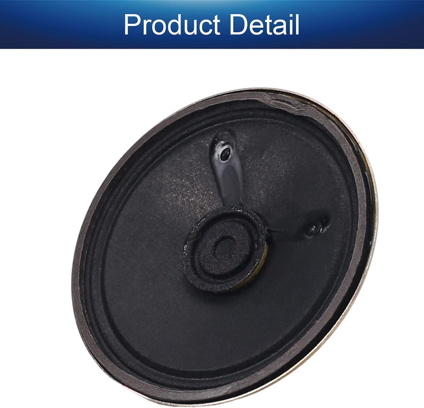 Fielect 1W 8 57mm 1pcs DIY Speaker Ohm Diameter Round Shape Replacement Loudspeaker