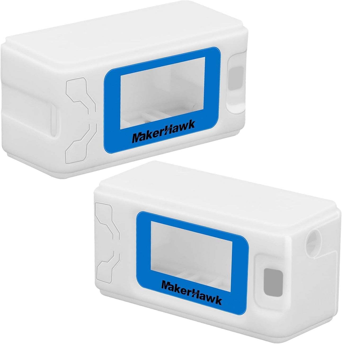 MakerHawk 2 Pack ESP32 V3 Protective Case for LoRa Development Board Antenna OLED Display with Type C and Copper Tube