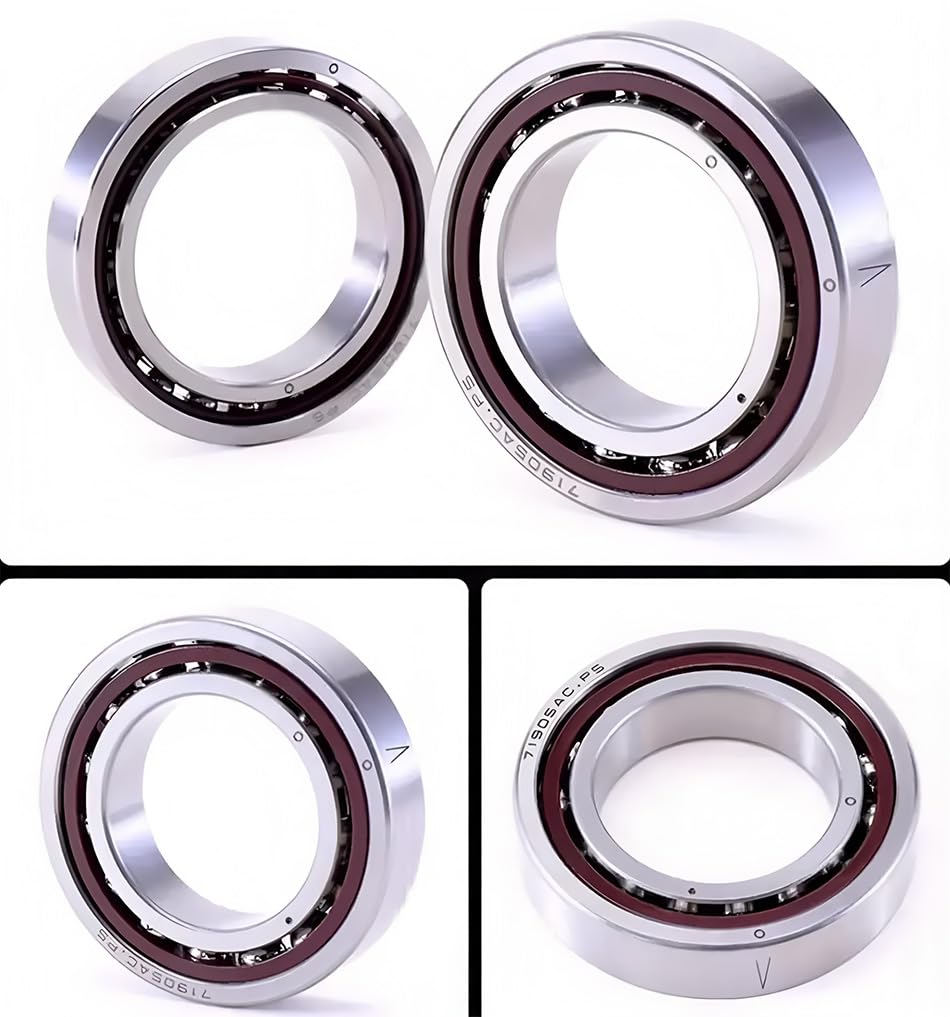 1 Pair 7806AC P4DF Angular Contact Ball Bearings 30mm x 42mm x 7mm,Machine Tool Spindles and Ball Screw Support Bearing，