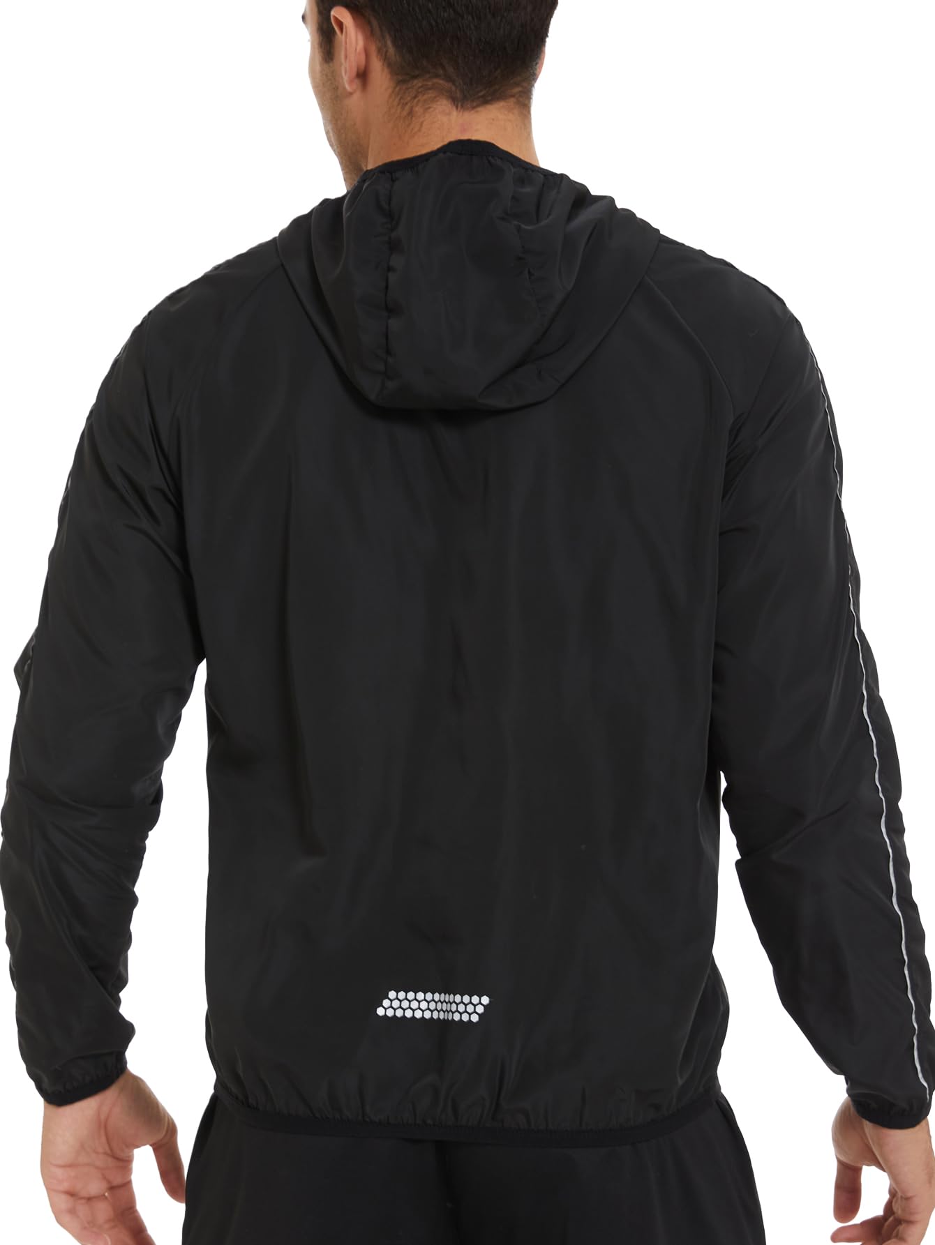 SEXYWG Sauna Suits for Men Workout Sauna Jackets Zipper Sweat Jackets Gym Heat Trapping Hoodie Top Shaper Long Sleeve Workout Suits