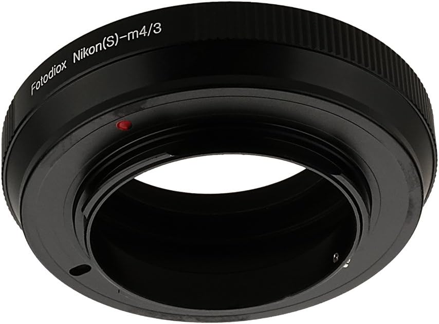 M4/3) Fotodiox Lens Mount Adapter for Nikon Nikkor S, Contax RF, or Kiev Rangefinder External Bayonet Lenses to Micro