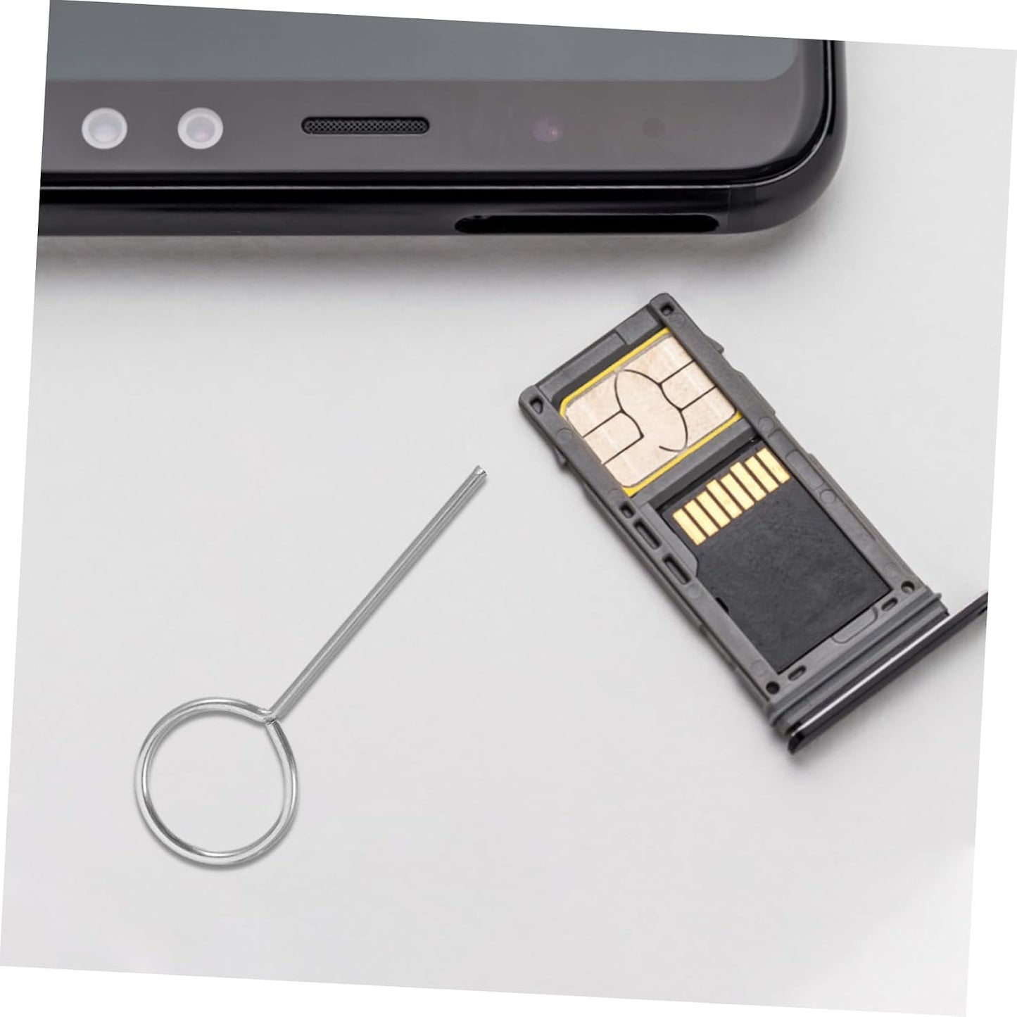 300pcs CHILDWEET Sim Card Ejector Tool Phone Sim Removers for and Other Smartphones Easy to Use Design Practical Mobile