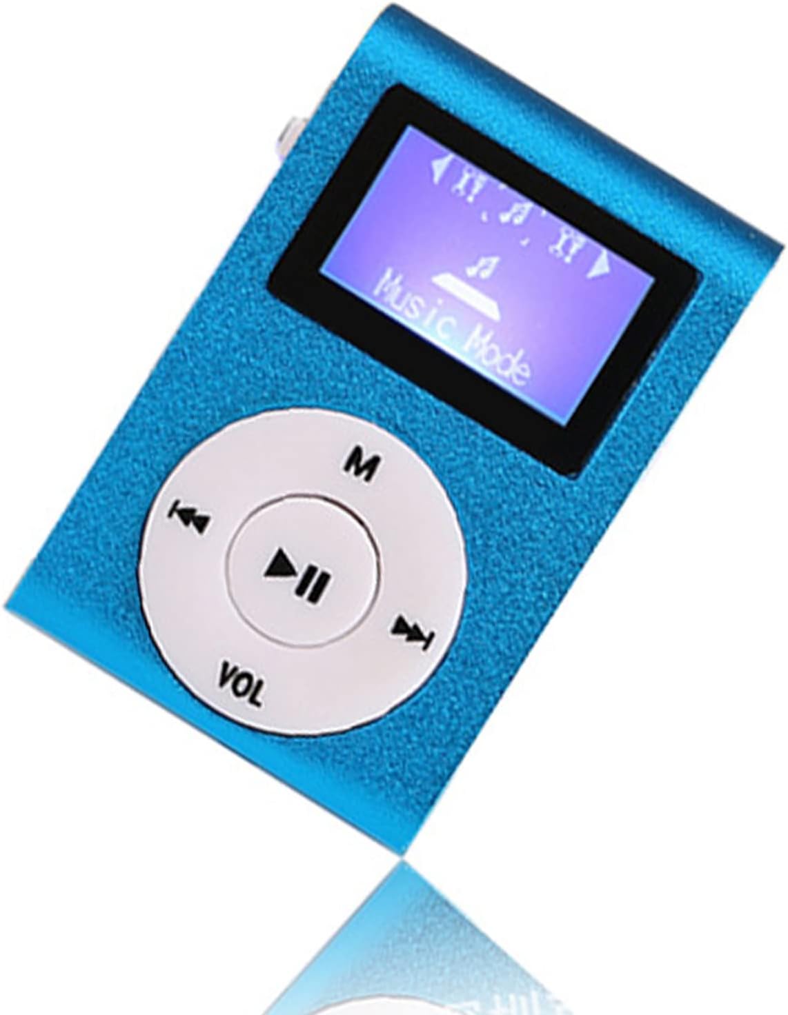 Yoidesu MP3 Mini Player, Portable Music Player with Metal Shell, Lavalier Design, Digital HiFi Audio Player for Kids