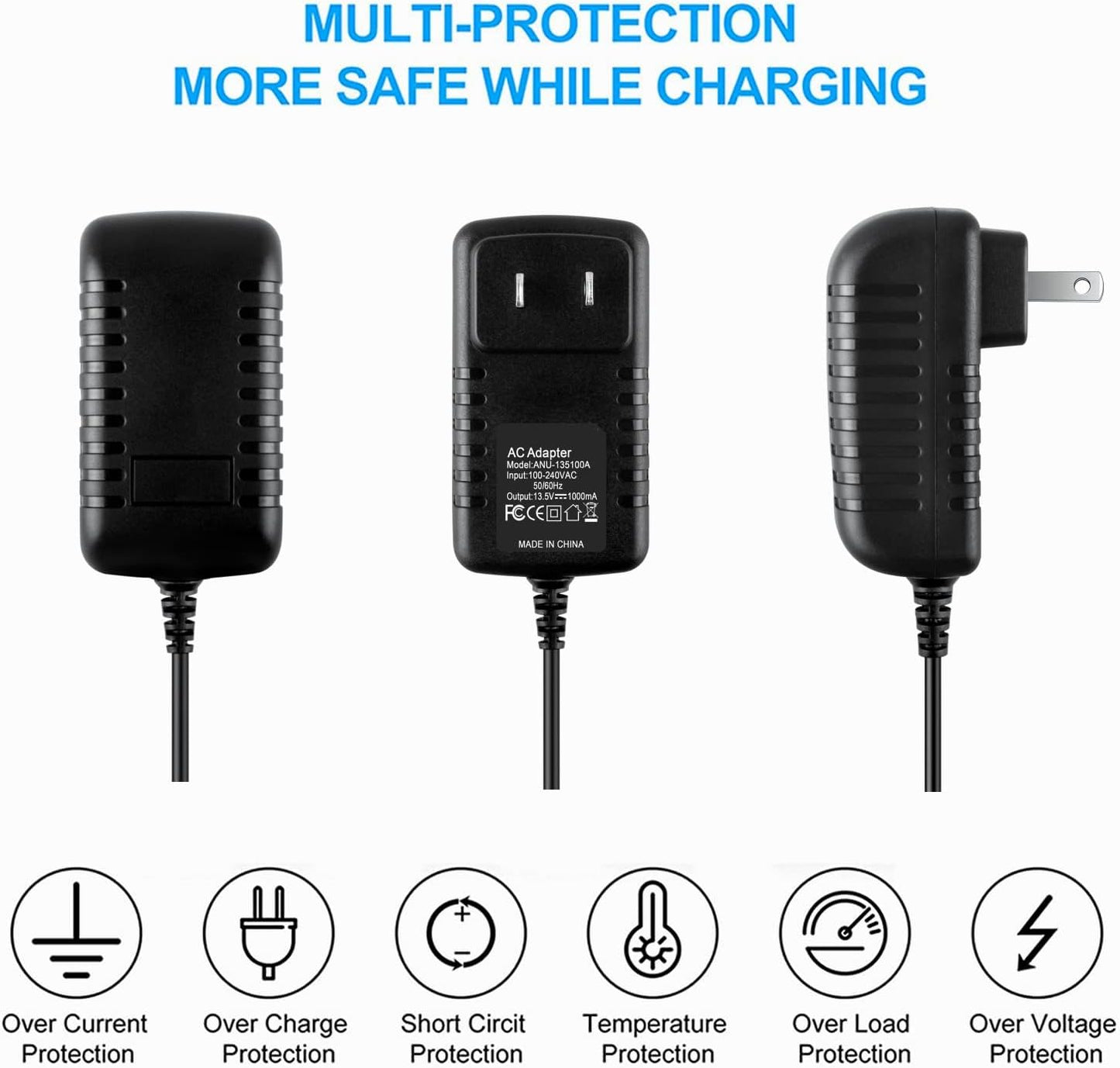 Dysead R250 AC/DC Adapter for BladeZ Recumbent Stationary Bicycle Power Supply Cord PSU