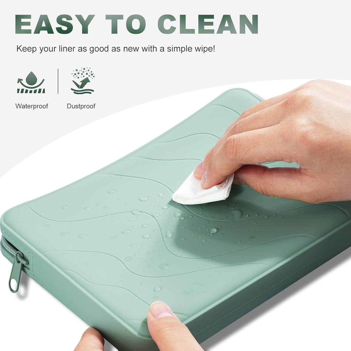 Dadanism 6-7 Inch 7" 6" Silicone Clutch for Kindle Paperwhite and Kindle Colorsoft Signature Edition, K-indle, Kobo