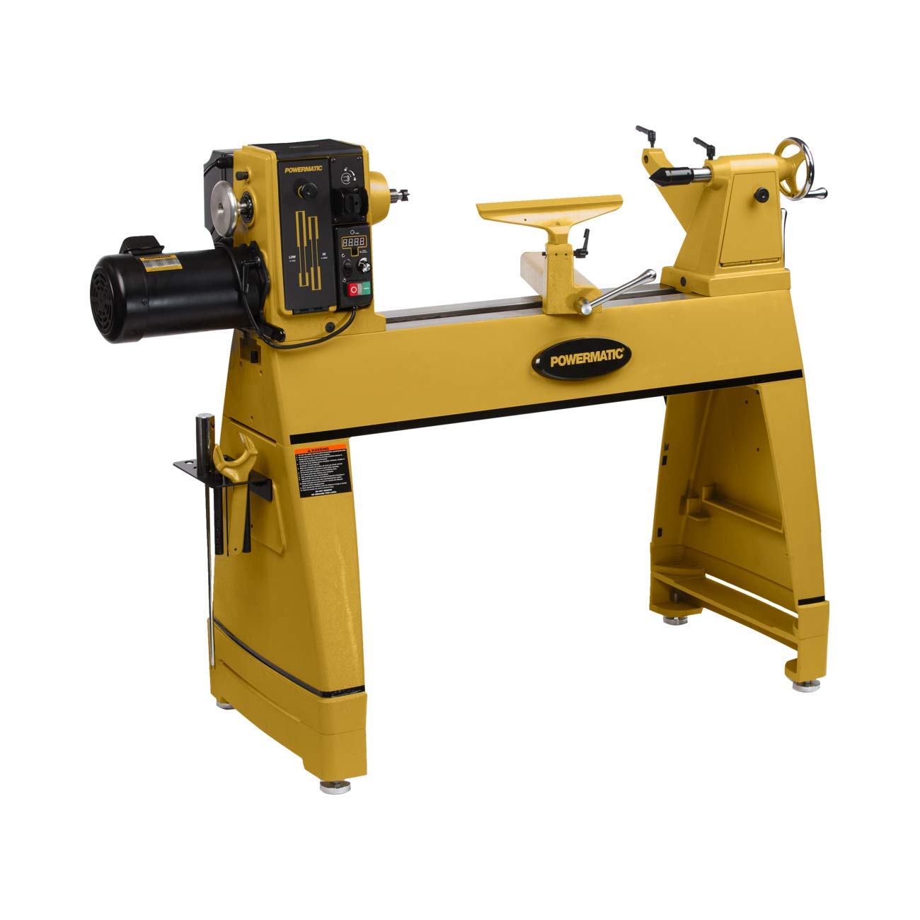 Powermatic 20" x 35" Variable Speed Woodworking Lathe, Reversible Wood Turning Machine, 2 HP, 220V 1Ph (3520C)